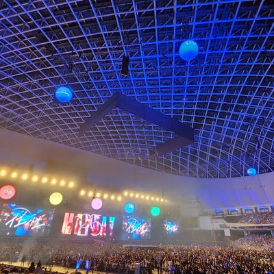 台北大巨蛋演唱會滿場現場